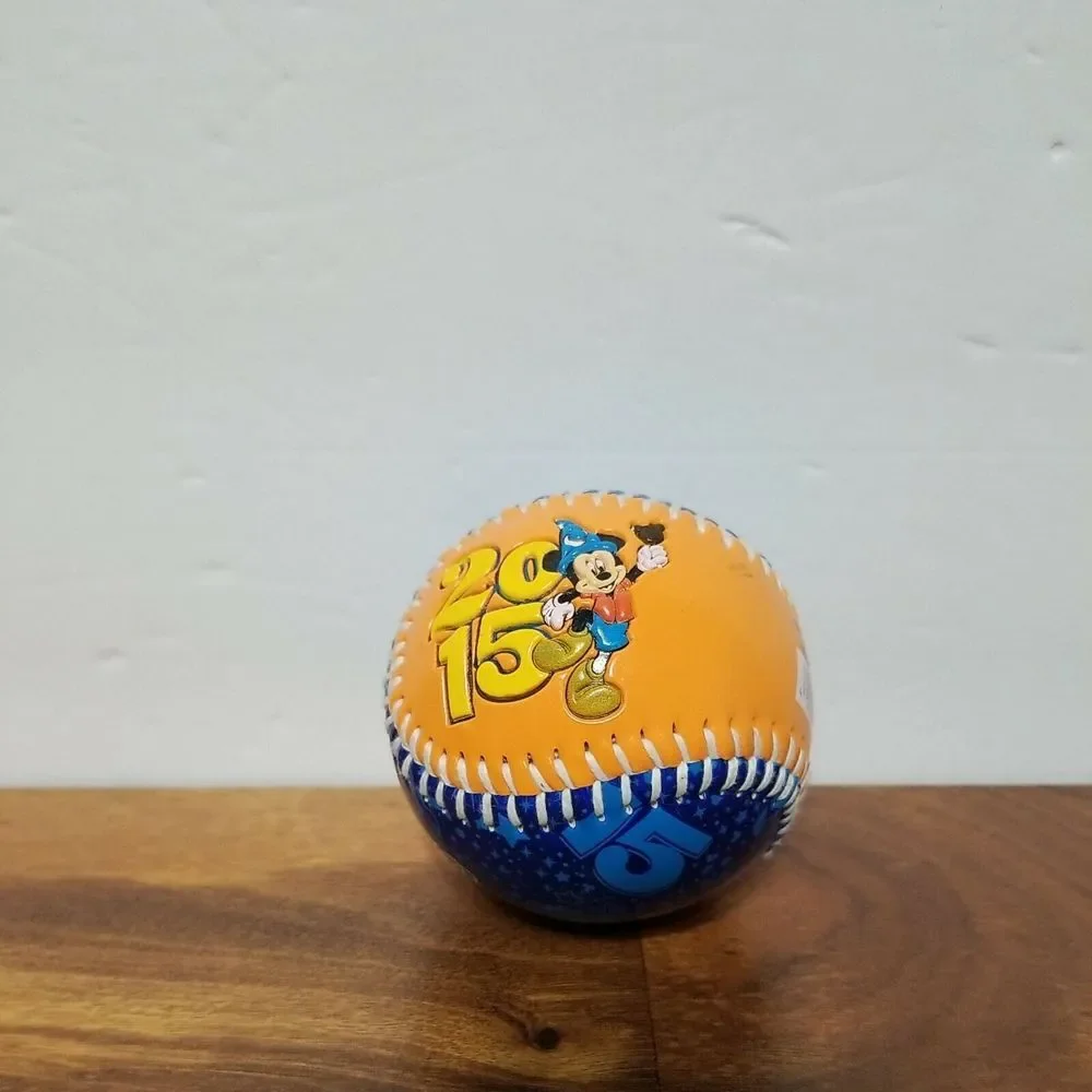2015 Disneyland‎ Resort Mickey Mouse Baseball Disney Pixar Orange Blue